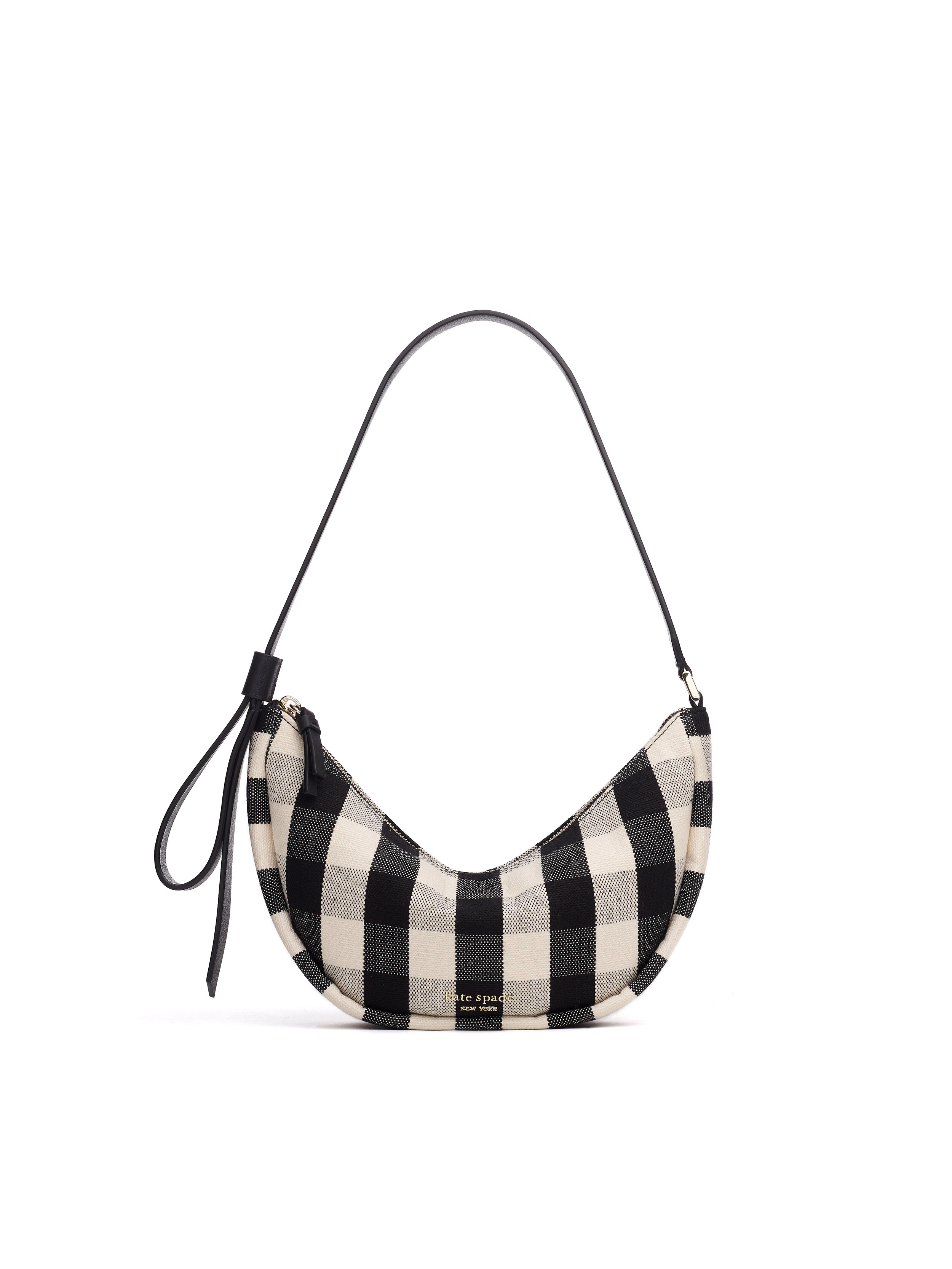 Shop kate spade new york Small Smile Gingham Baguette