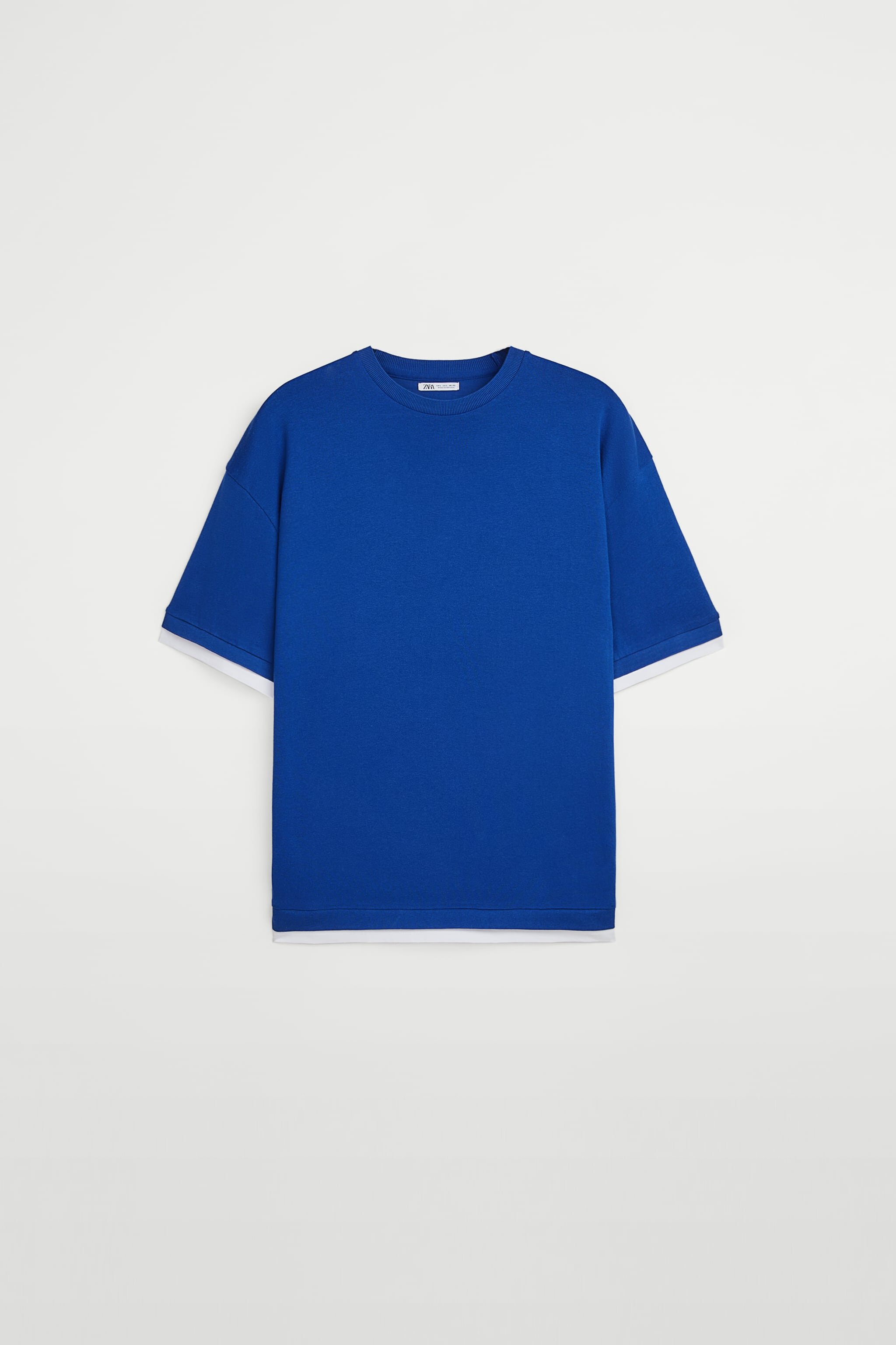 Contrast Trim Knit T-Shirt, ₱1,295