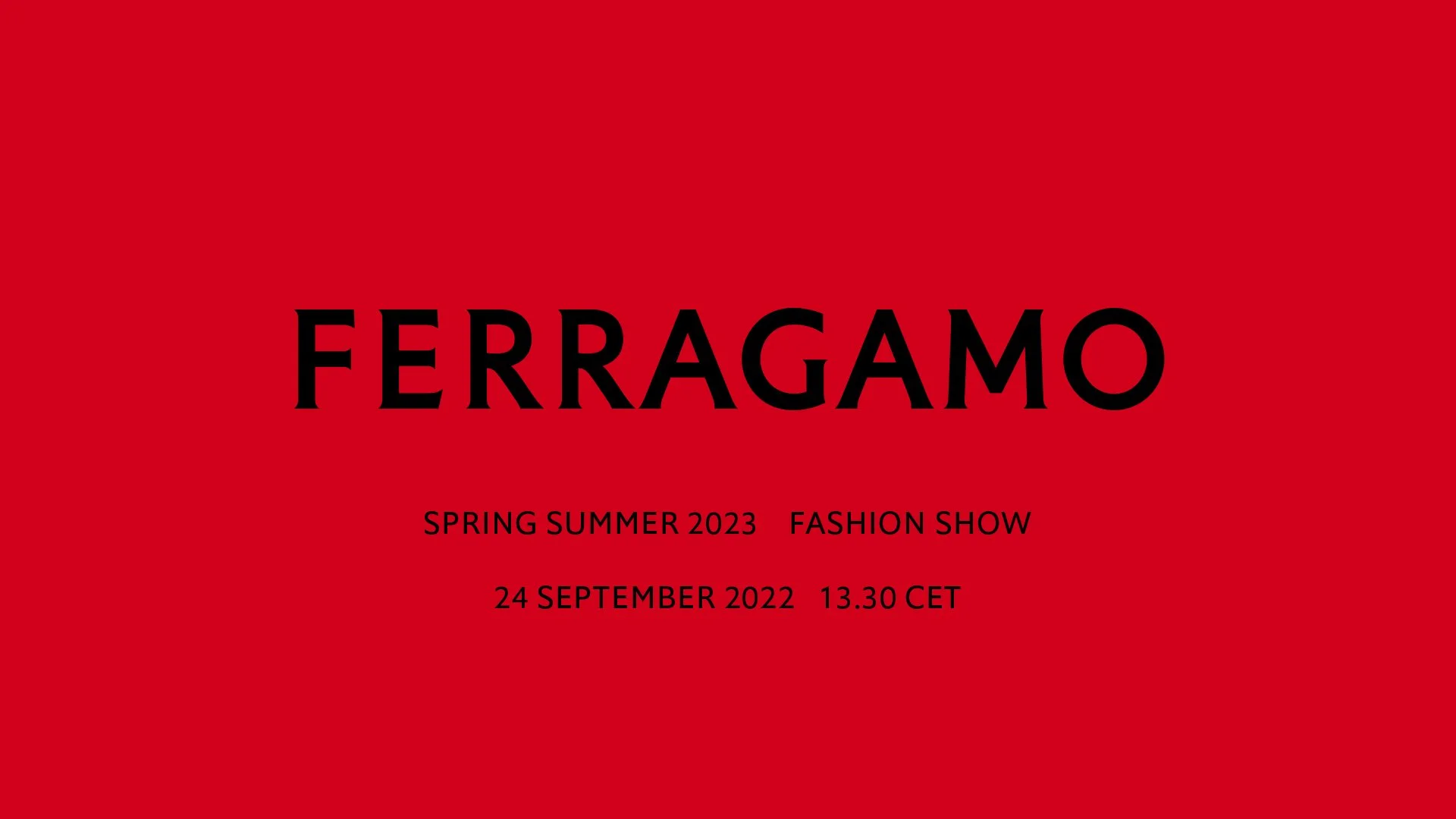 WATCH: Ferragamo Spring Summer 2023 Fashion Show