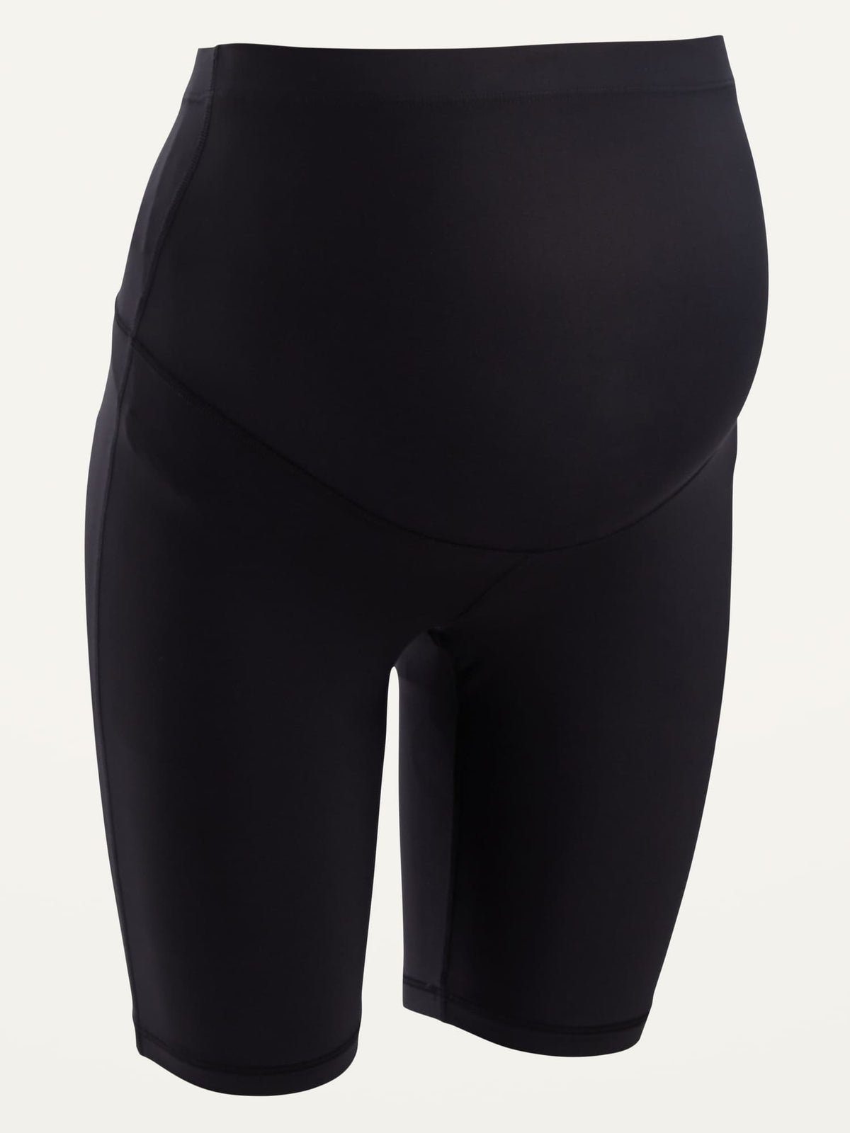 Maternity Full Panel PowerSoft Biker Shorts -- 8-inch inseam_BlackJack_1650.jpeg