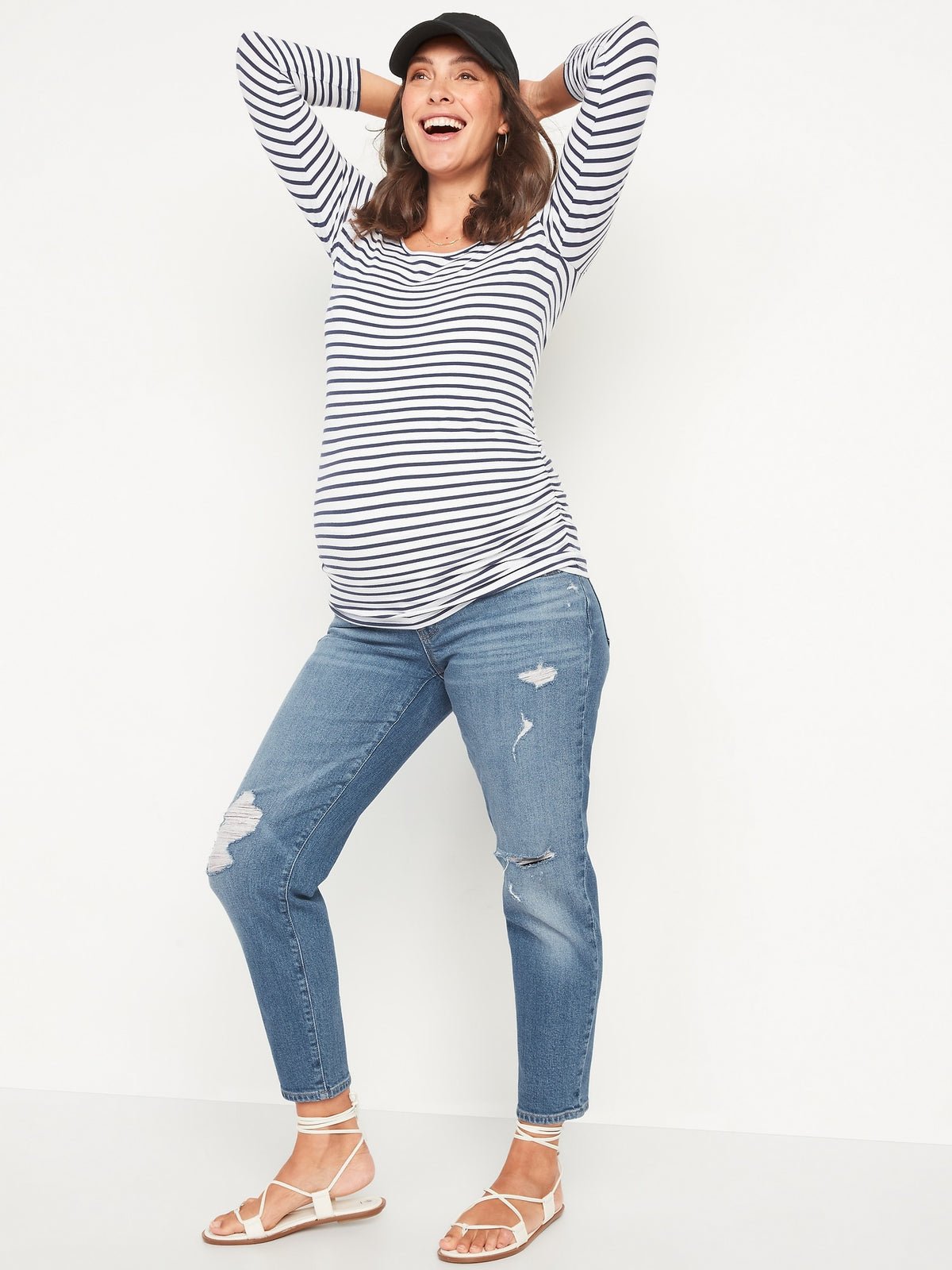 Maternity Full Panel Slouchy Straight Ripped Cropped Jeans_Daria_3450.jpeg