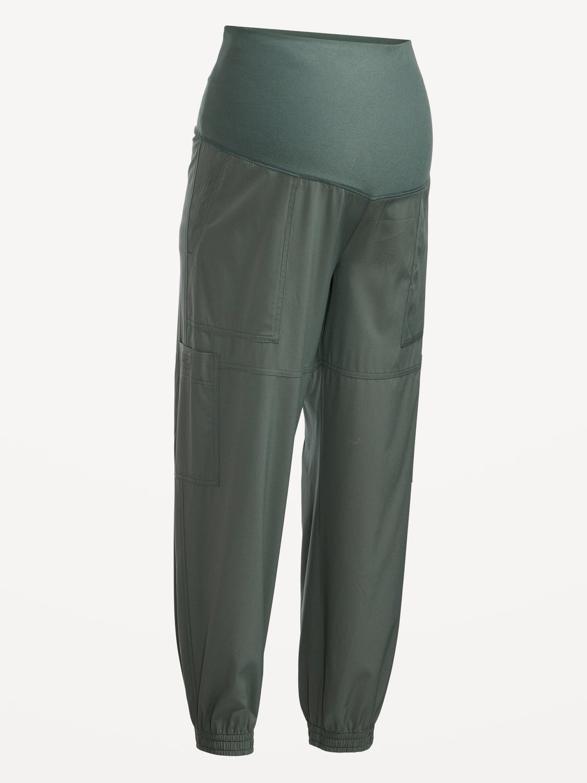 Maternity Rollover-Waist StretchTech Cargo Jogger Pants_ForestShade_2650.jpeg