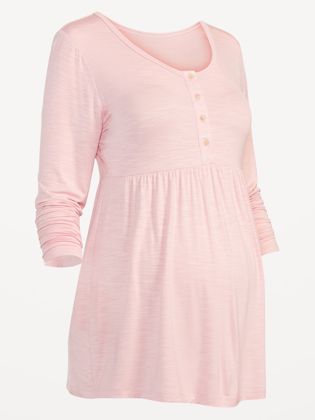 Maternity Slub-Knit Long-Sleeve Peplum-Hem Henley T-Shirt_AbalonePink_1650.jpeg
