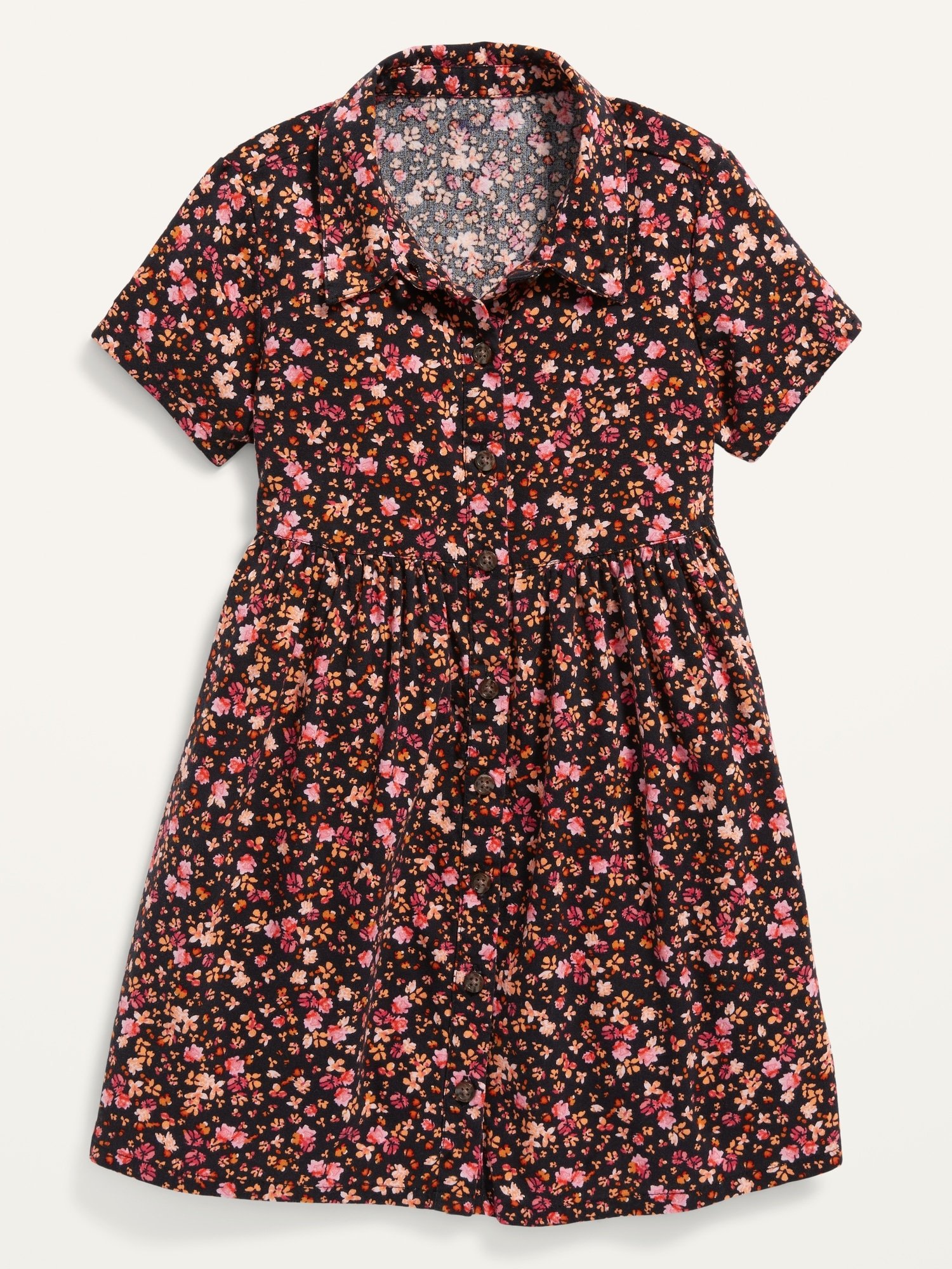 ONLINE EXCLUSIVE_Floral Button-Front Shirt Dress for Toddler Girls_BlackDitsyFloral_1550.jpeg