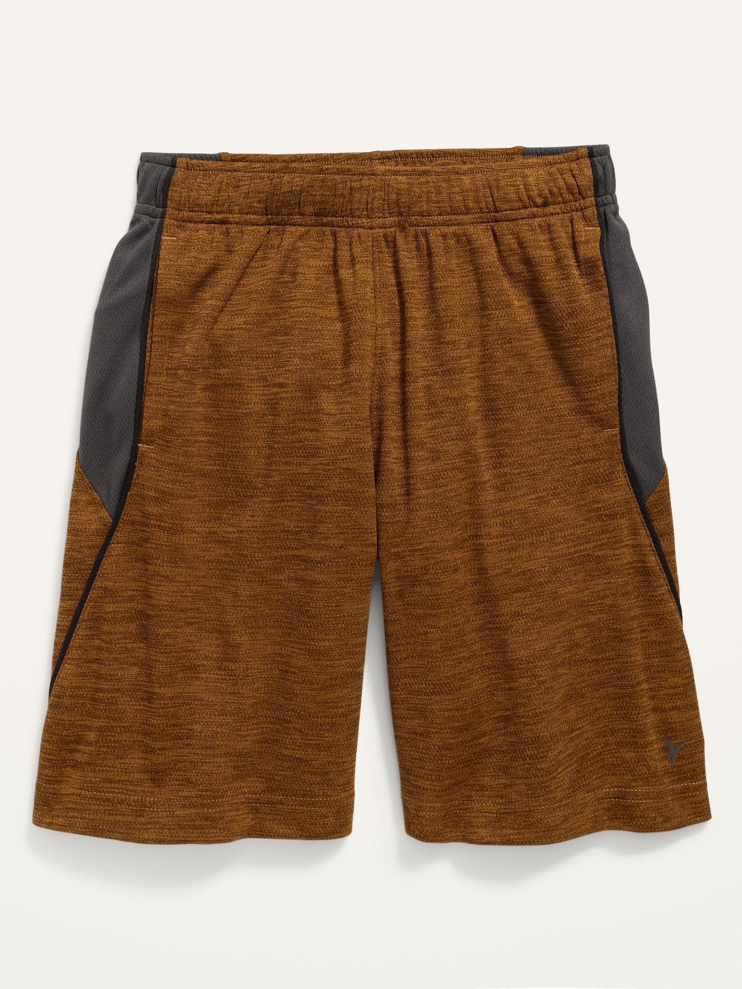 ONLINE EXCLUSIVE_Go-Dry Color-Blocked Mesh Shorts for Boys_OolongTee_895.jpeg