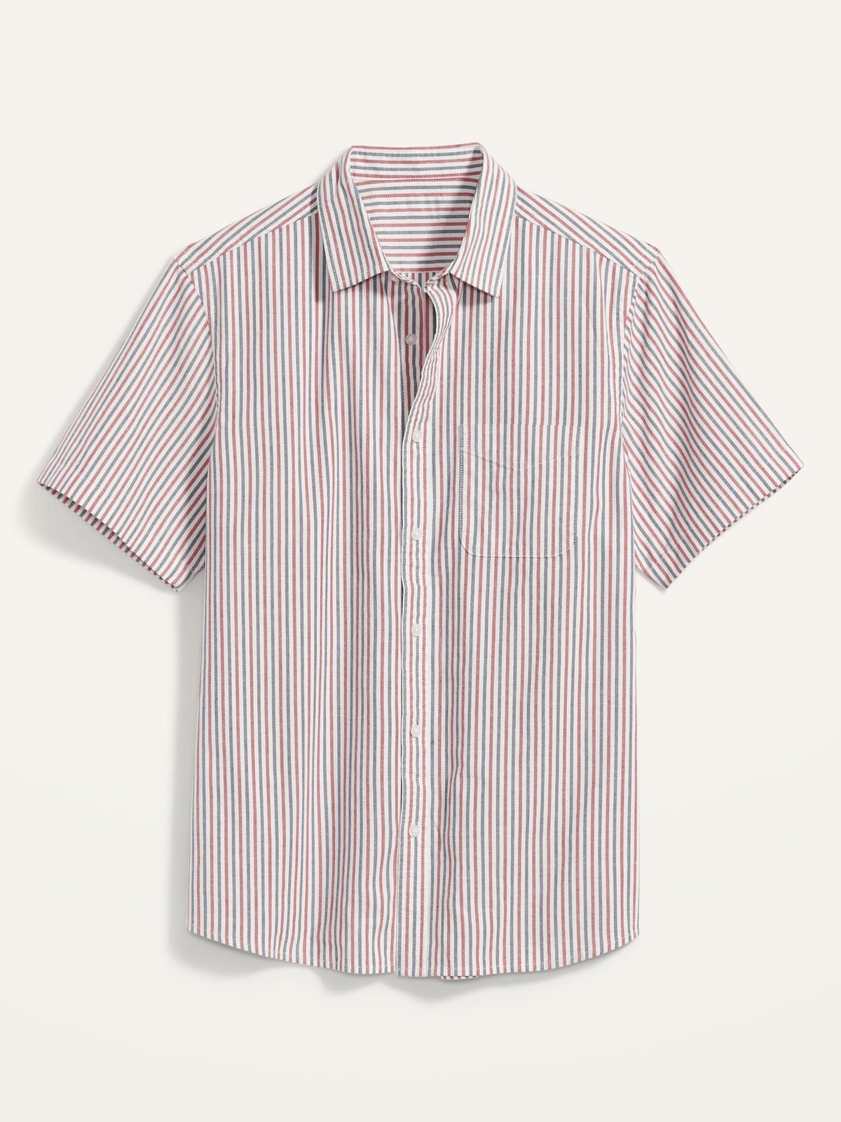 Everyday Built-In Flex Matching Stripe Short-Sleeve Shirt for Men_StripeUpTheBand_1650.jpeg