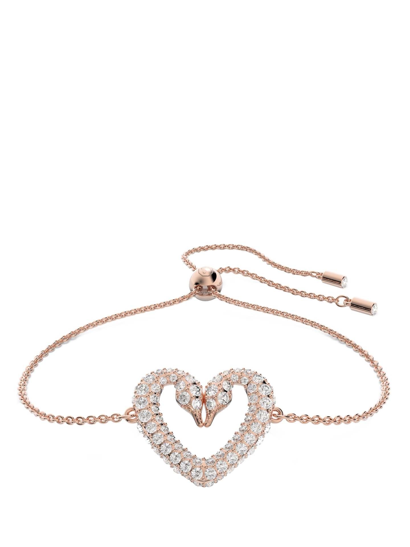 swarovskiUna bracelet, Heart, Small, White, Rose-gold tone plated12500.jpg