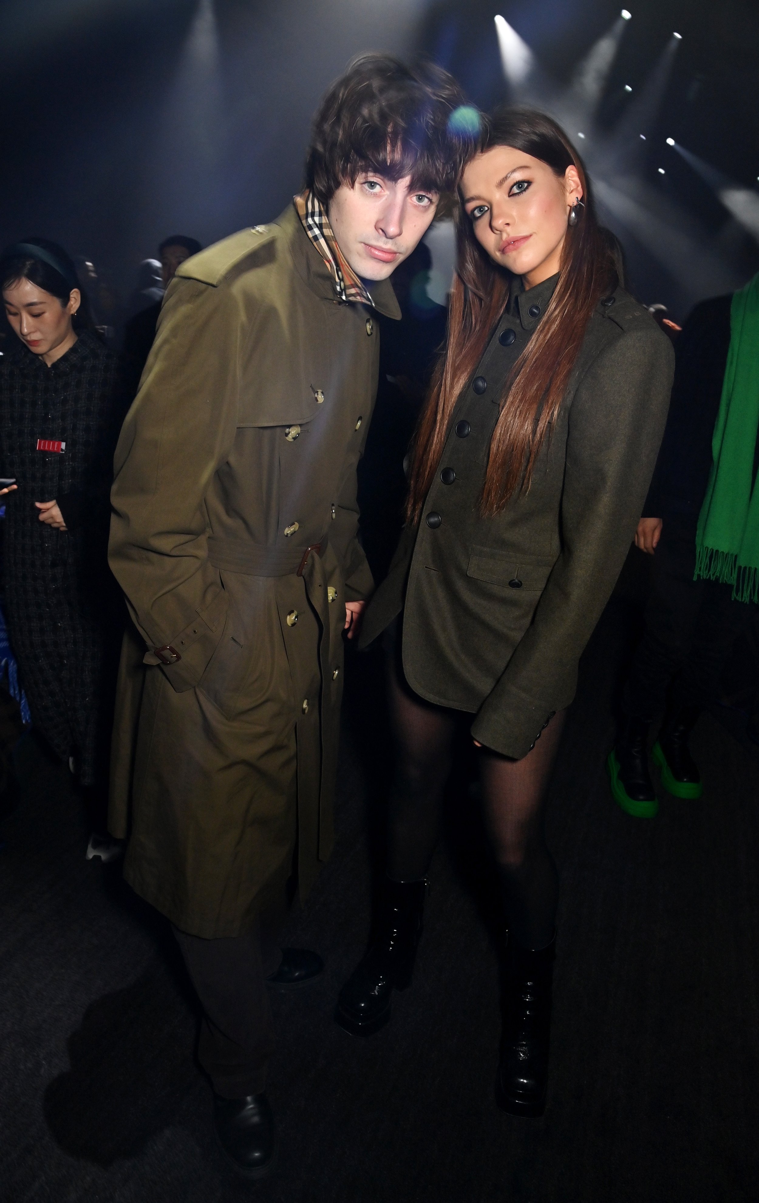 Burberry Autumn Winter 2023 Show – Front Row Capture Gene Gallagher and Izzy Richmond.jpg
