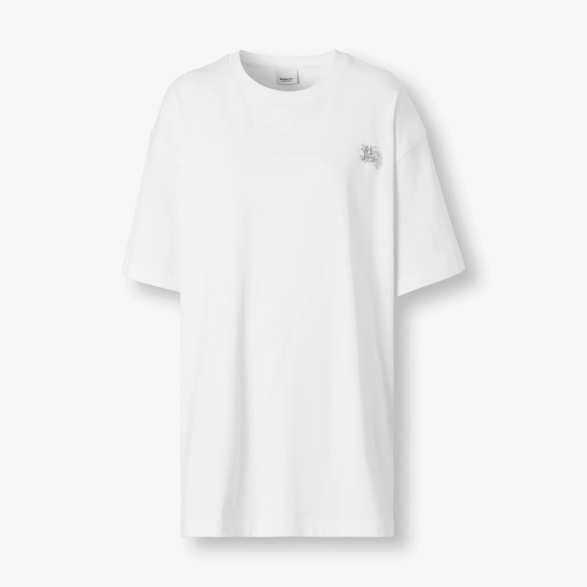 Burberry Crystal EKD Cotton Oversized T-shirt.jpeg