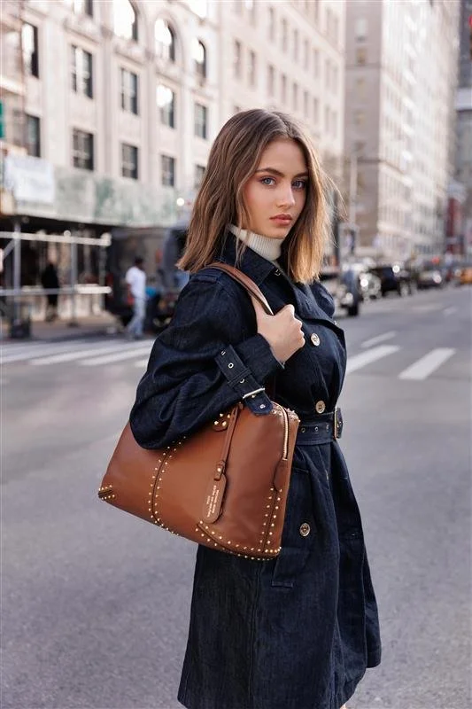 Kors Astor Michael Kors Black Leather Tote Michael Kors Uptown