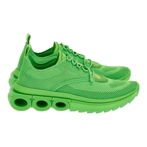 Ferragamo Green Sneakers Ferragamo Men main image 4