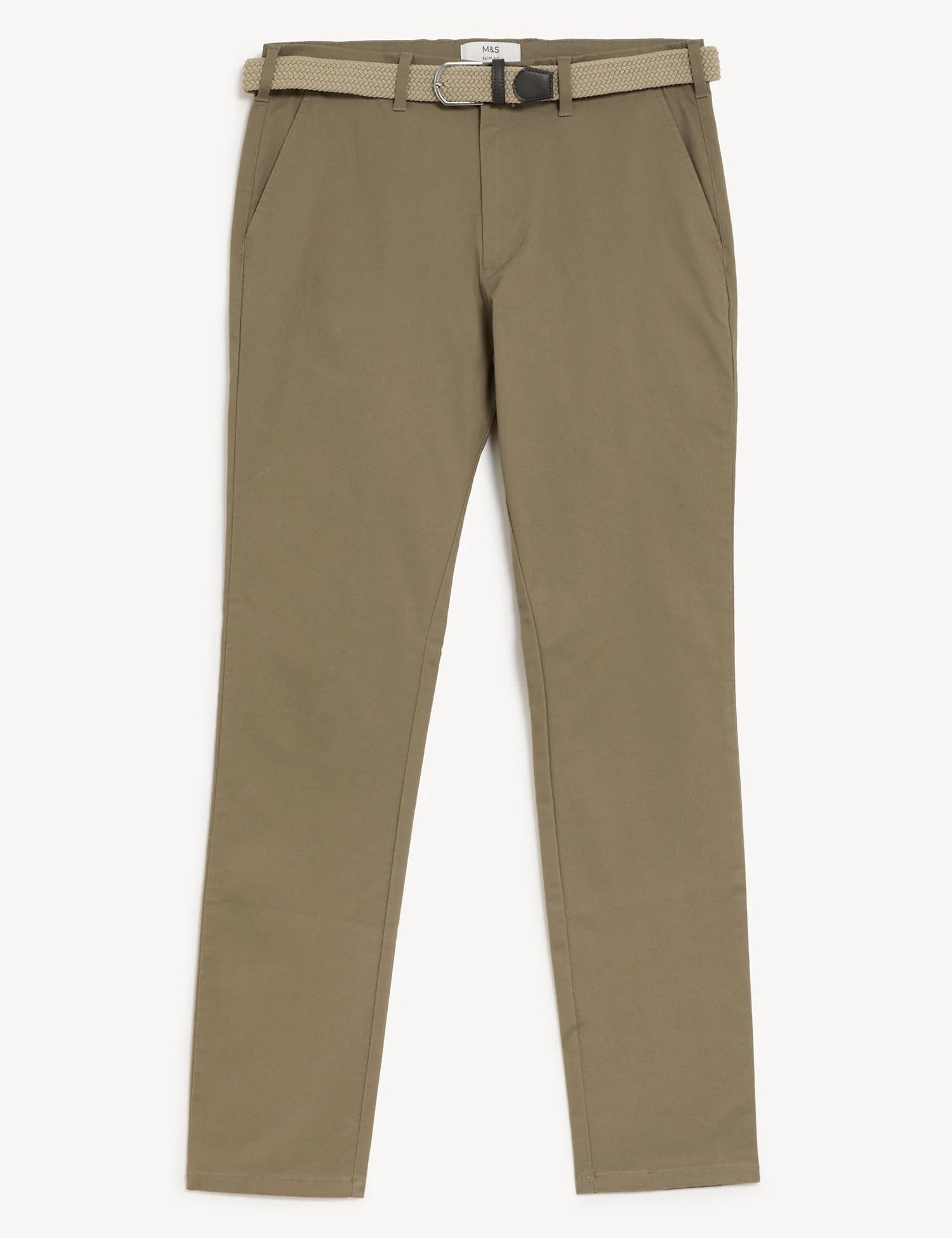 Slim Fit Belted Stretch Chinos ₱2,450.00 now P2,082.50.jpg