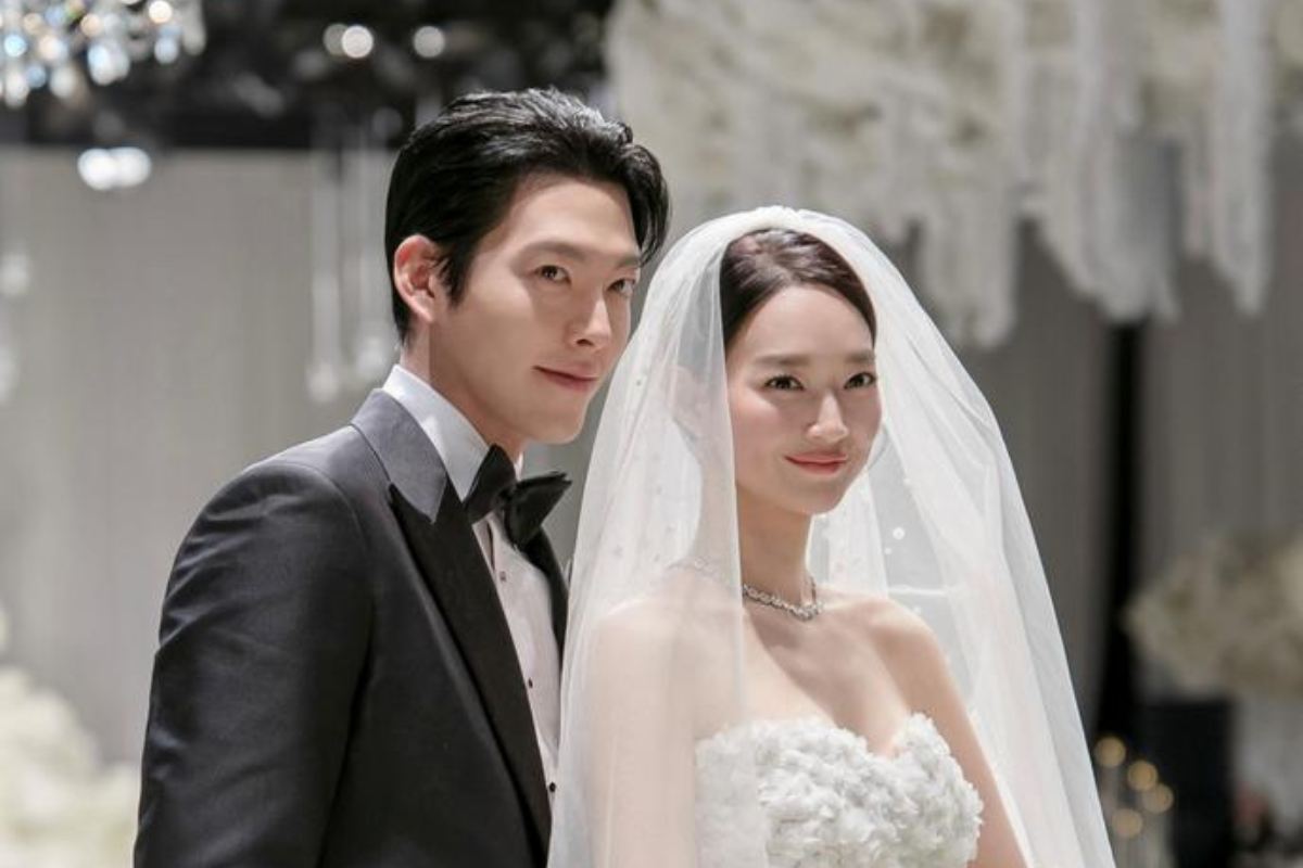 Kim Woo Bin Wedding Suit is Ralph Lauren Purple Label