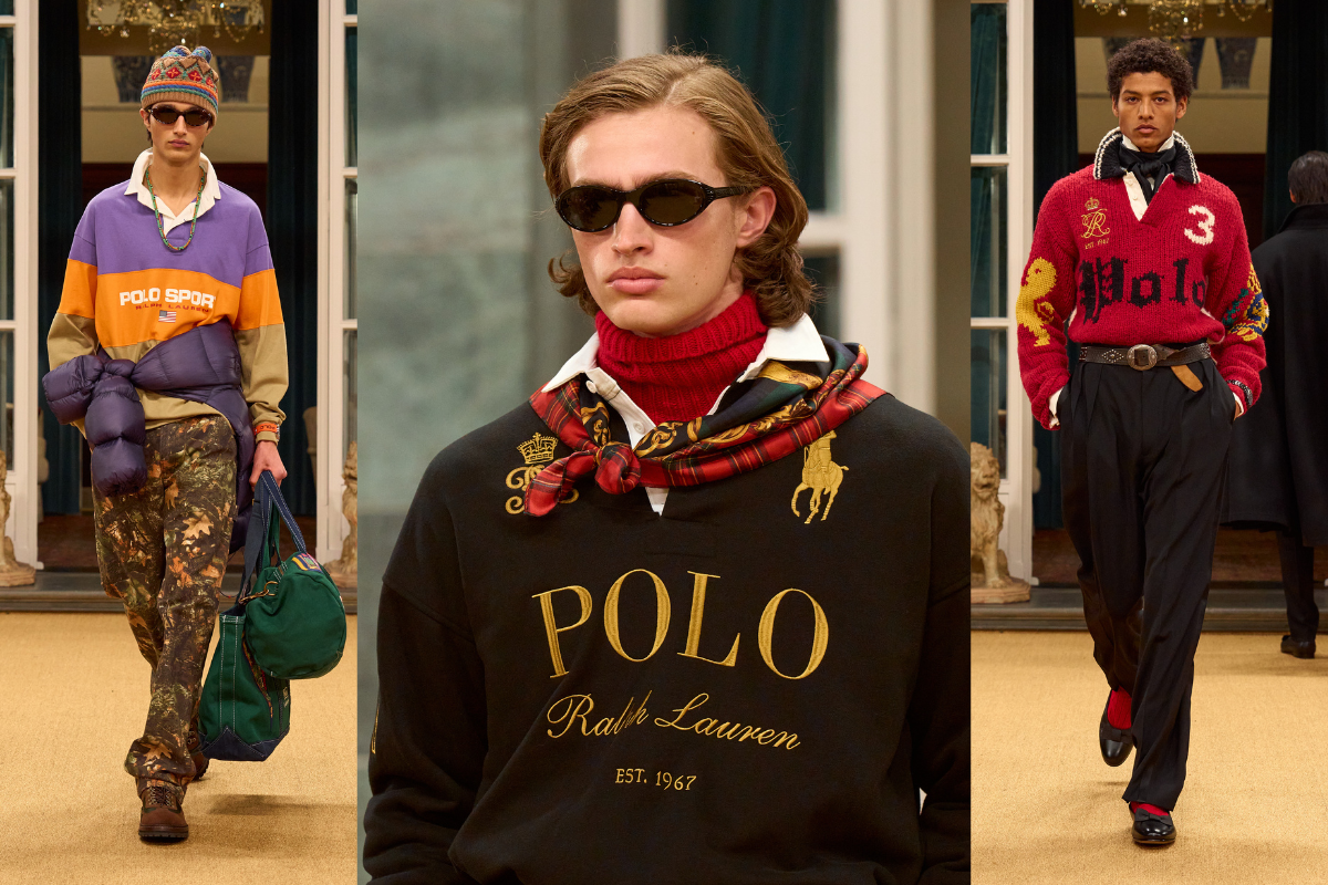 Ralph Lauren Presents The Purple Label and Polo Ralph Lauren Fall 2026 Collections with a Salon Style Presentation at Palazzo Ralph Lauren in Milan, Italy