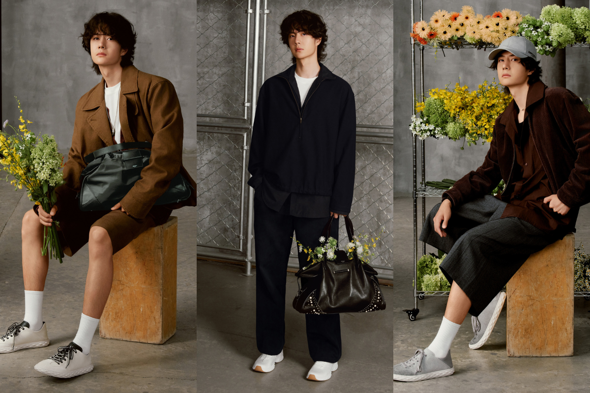 Jimmy Choo Global Ambassador Wang Yibo Unveils The Bar Holdall