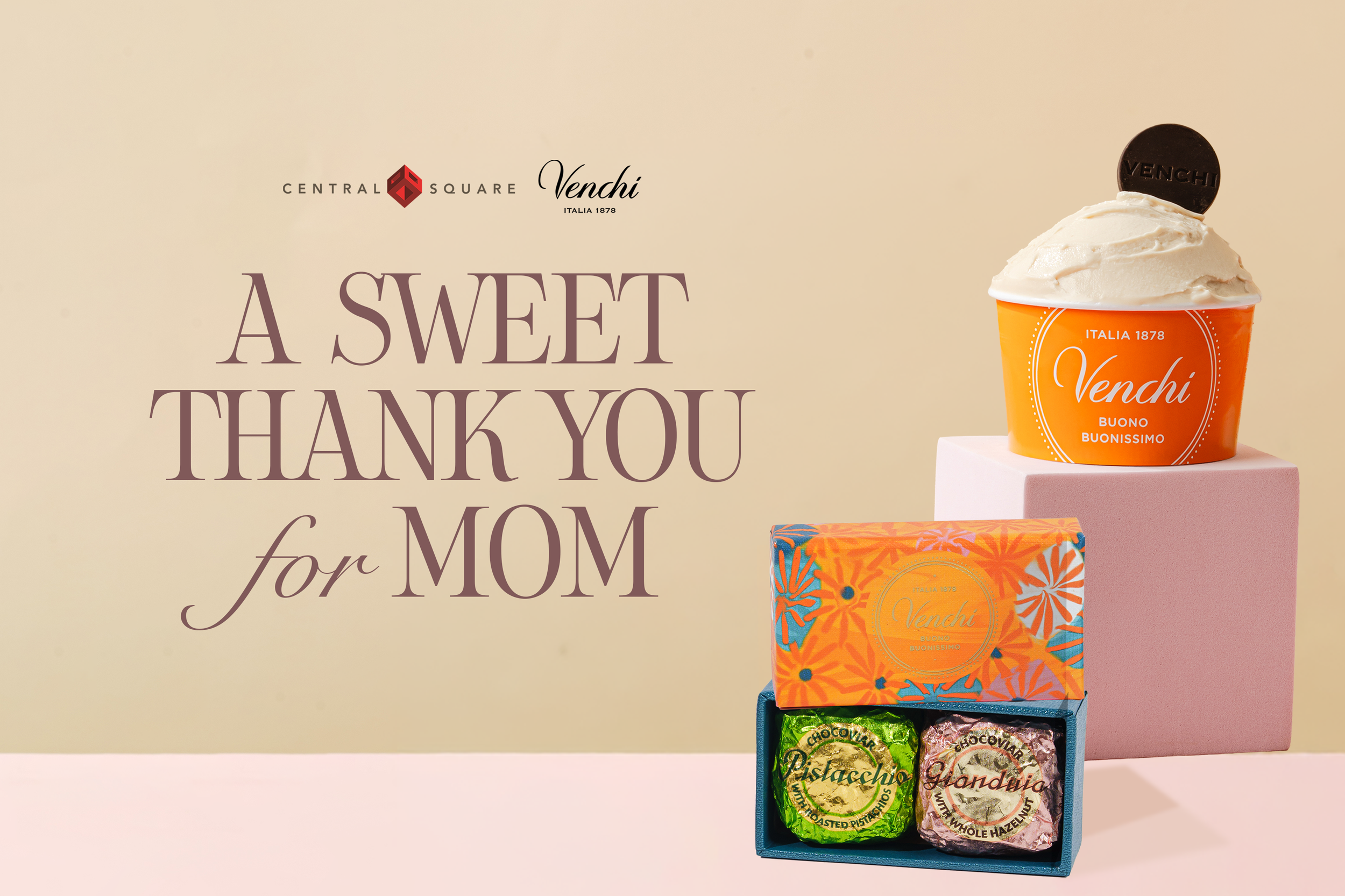 A Sweet Thank You for Mom at Central Square