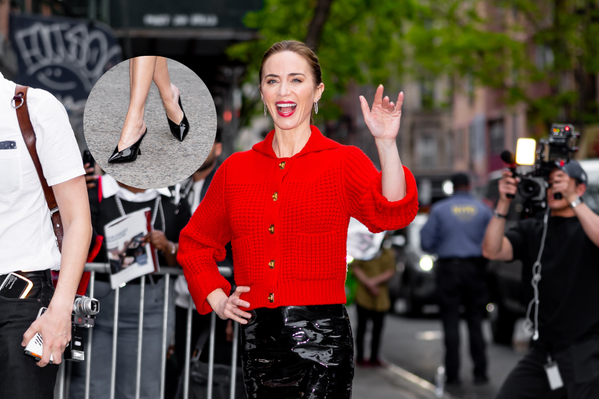 Emily Blunt Wears Ferragamo at The Screening of “The Devil Wears Prada 2” 