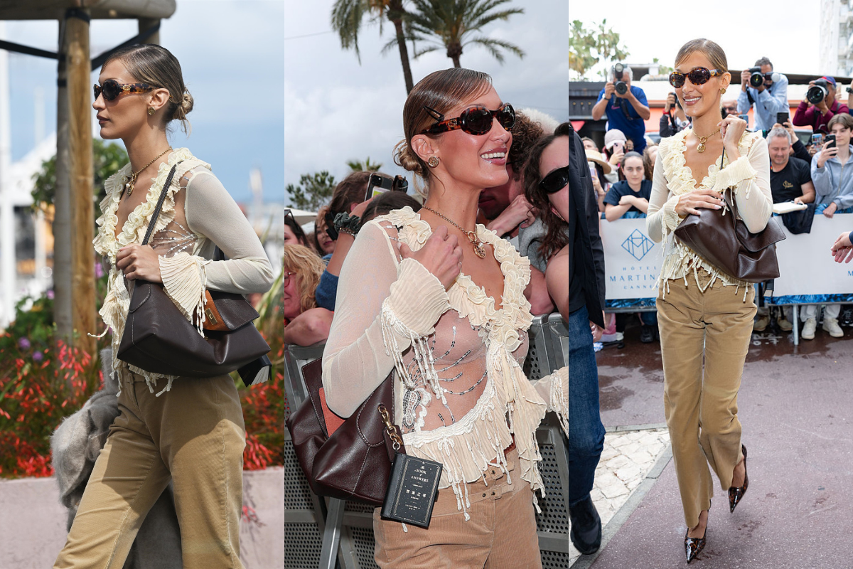 Bella Hadid Wears Coach