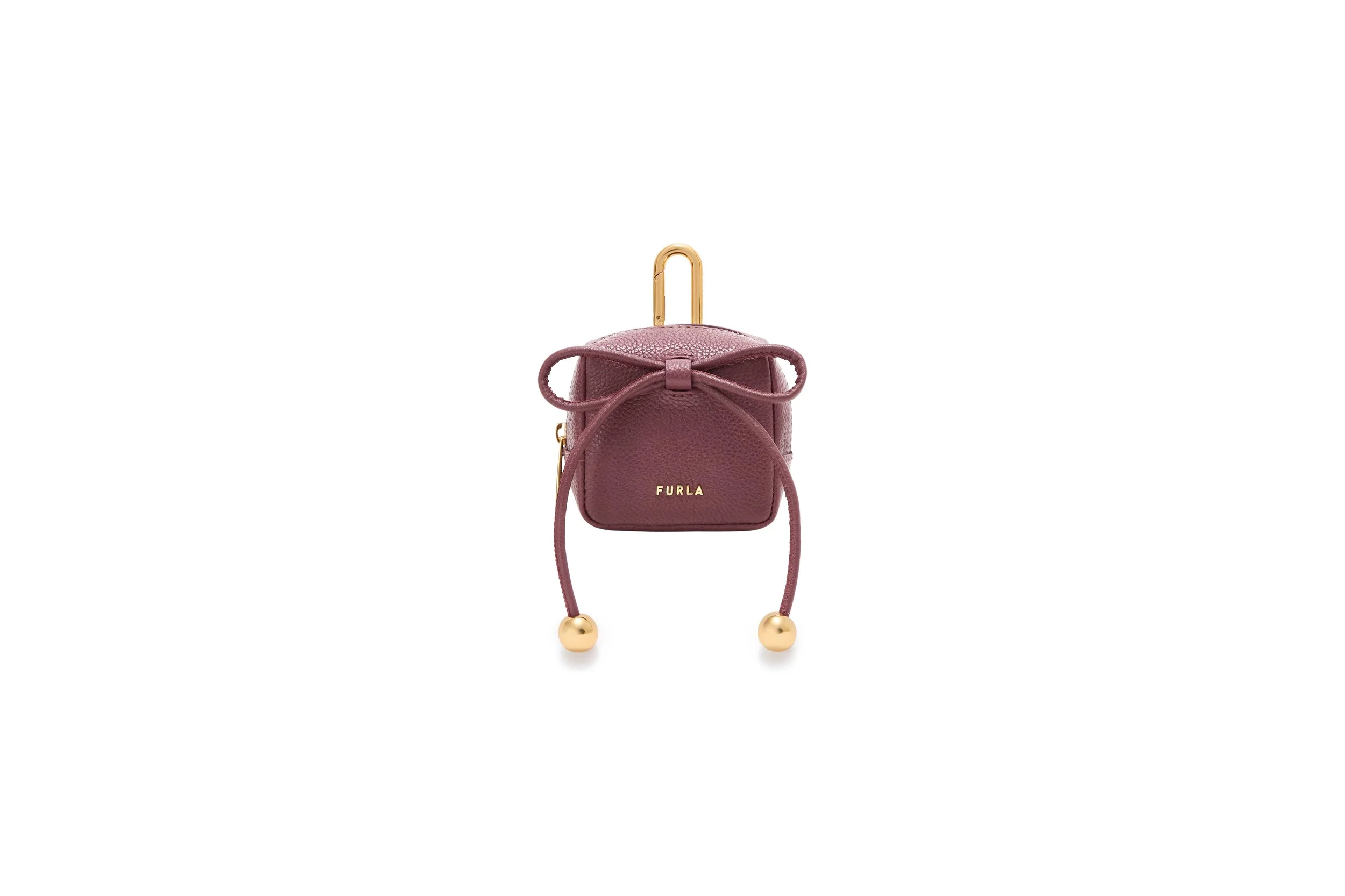 Furla Poppy Ribbon Case Charm_Red Apple.jpg