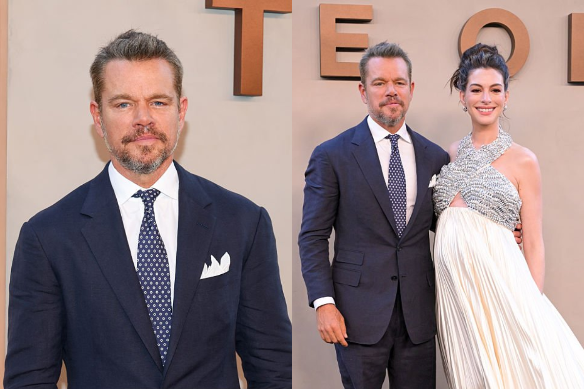 Ralph Lauren is pleased to announce that Matt Damon wore Ralph Lauren Purple Label for the premiere of The Odyssey on July 14th in New York City