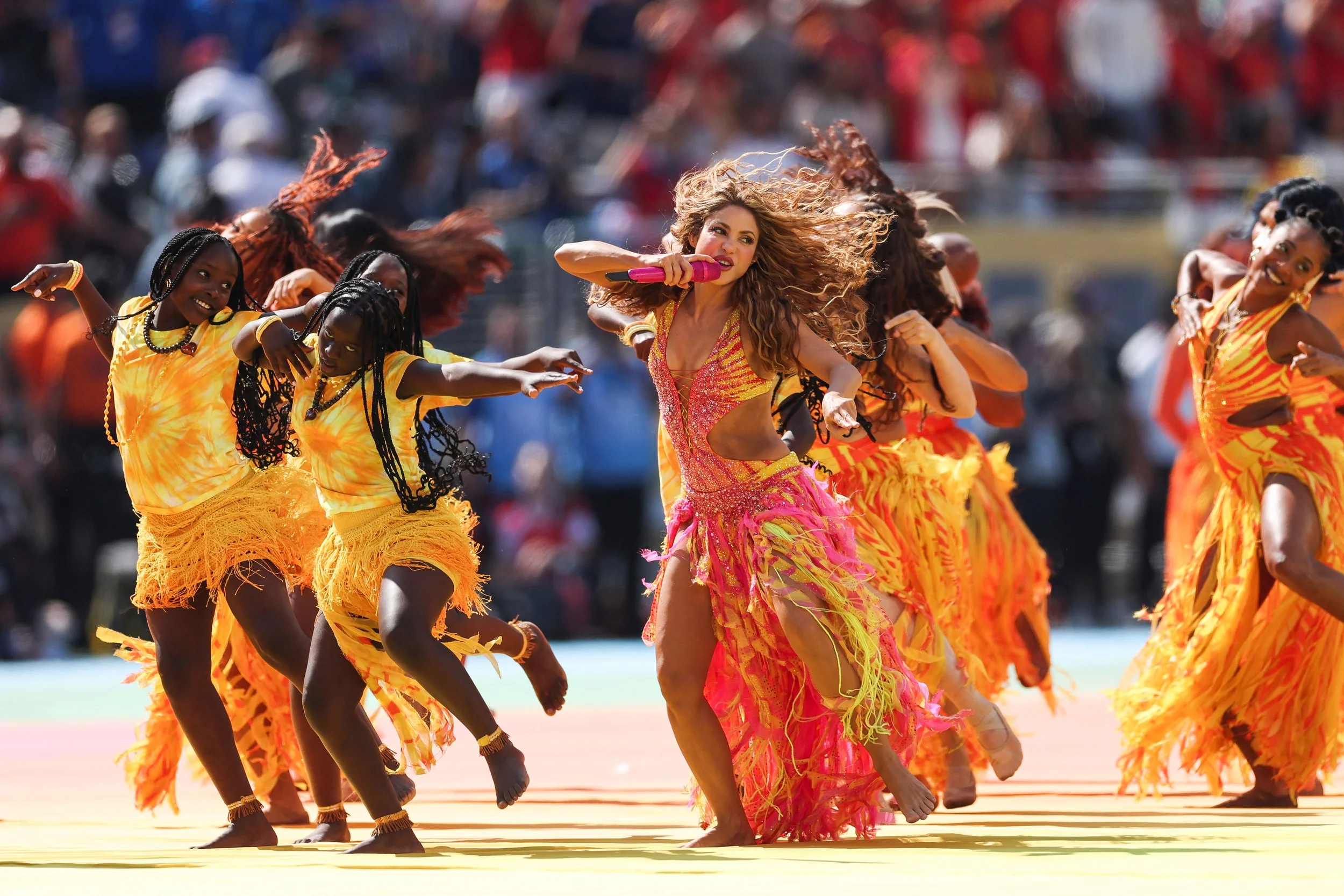 Swarovski Illuminates Stars Of The First World Cup Final Halftime Show
