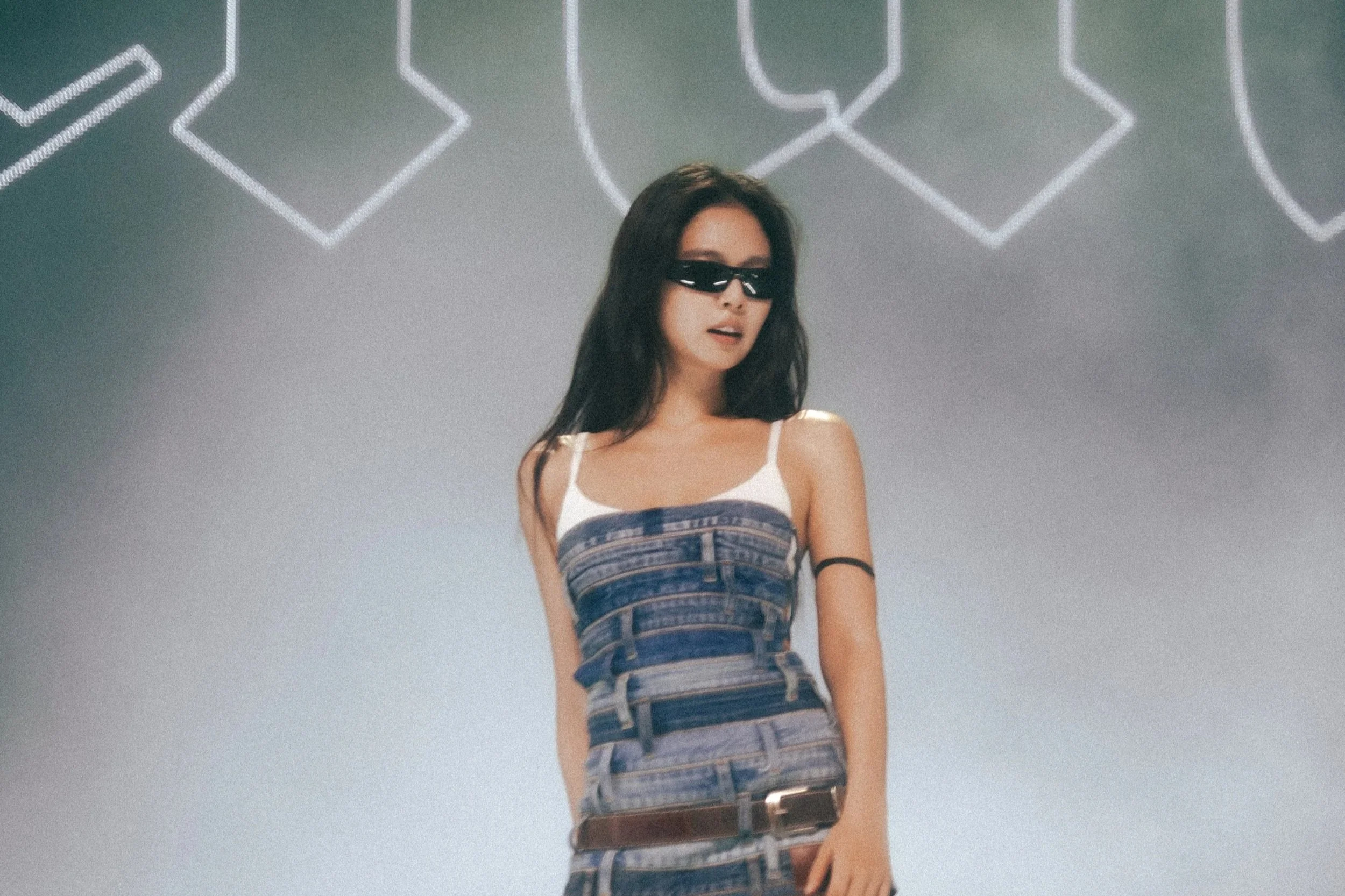 JENNIE Wore Custom Calvin Klein Collection During Her Performance At Summer Sonic Festival in Tokyo, Japan