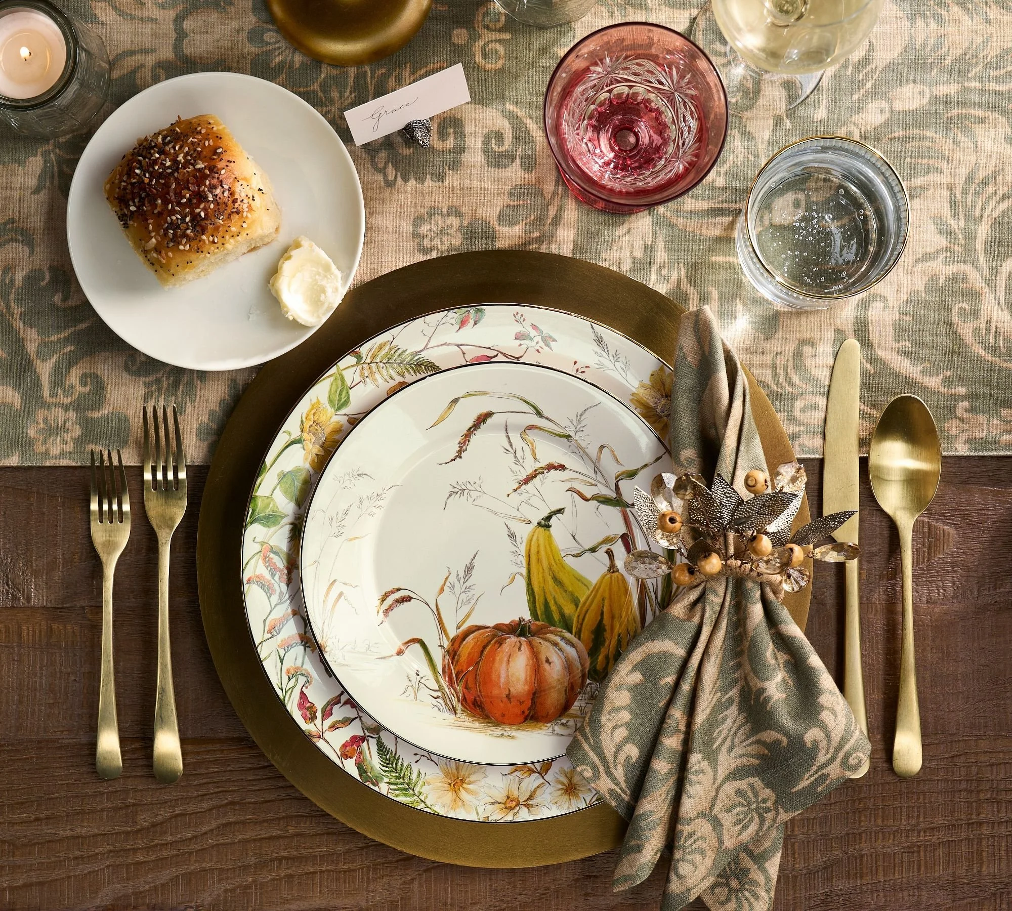 Bedford Harvest Gourd Stoneware Salad Plates.jpg
