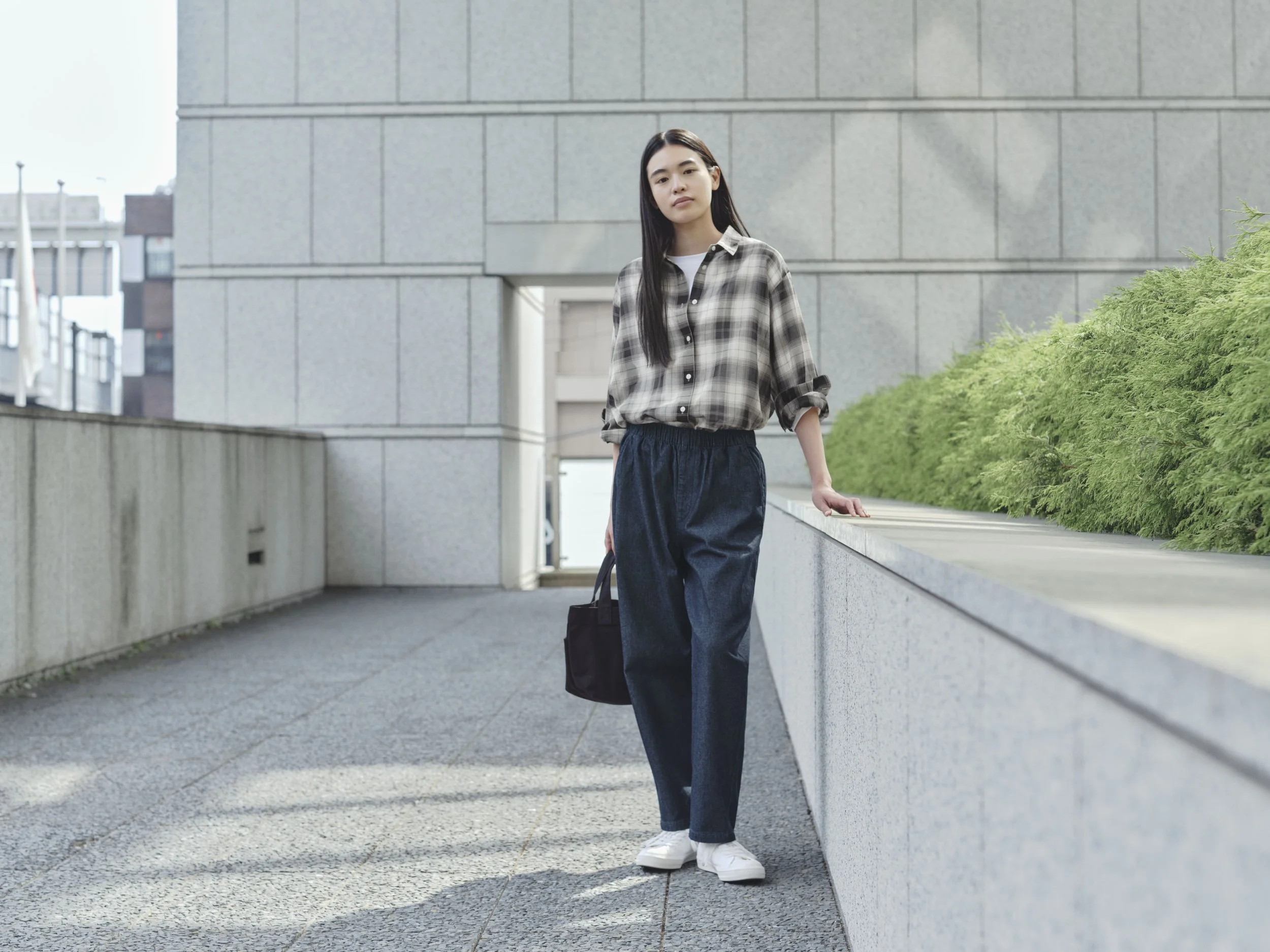 Women_s Washed Denim Easy Tapered Pants.jpg