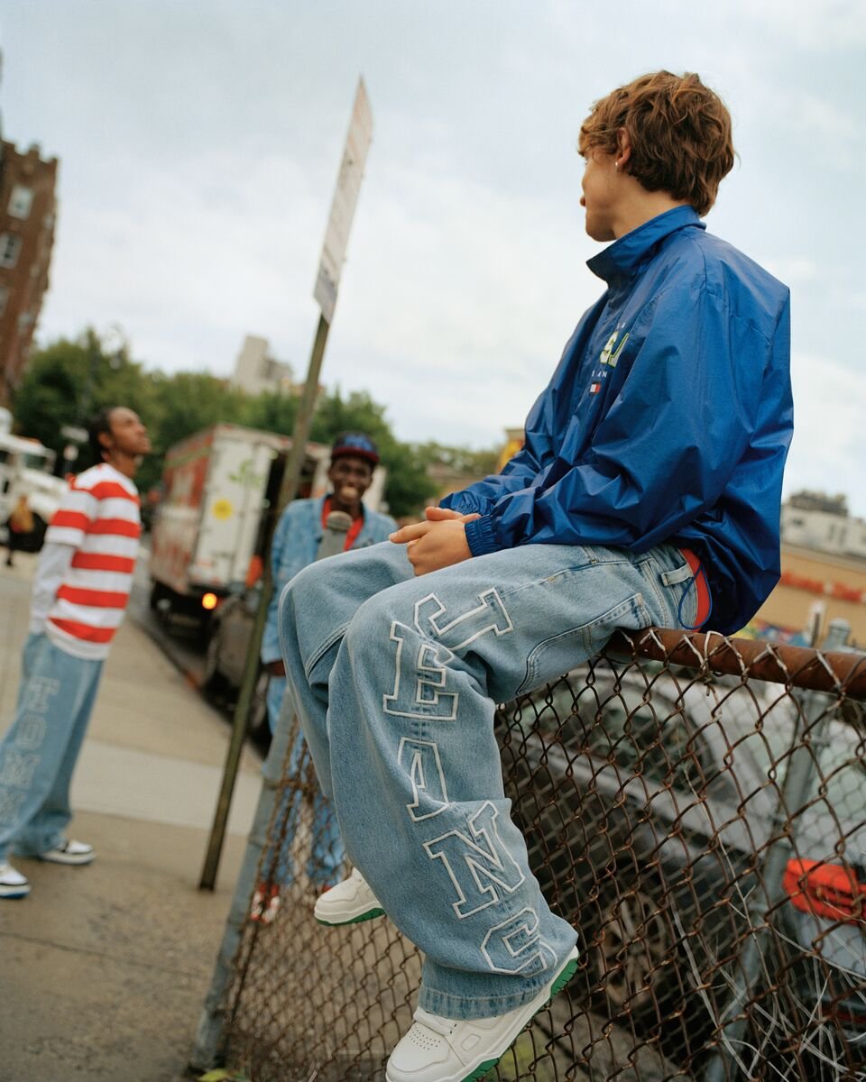 Tommy Hilfiger Launches Latest Tommy Jeans Denim Progressed Baggy Jeans And  Street Styles For Spring '23 — SSI Life