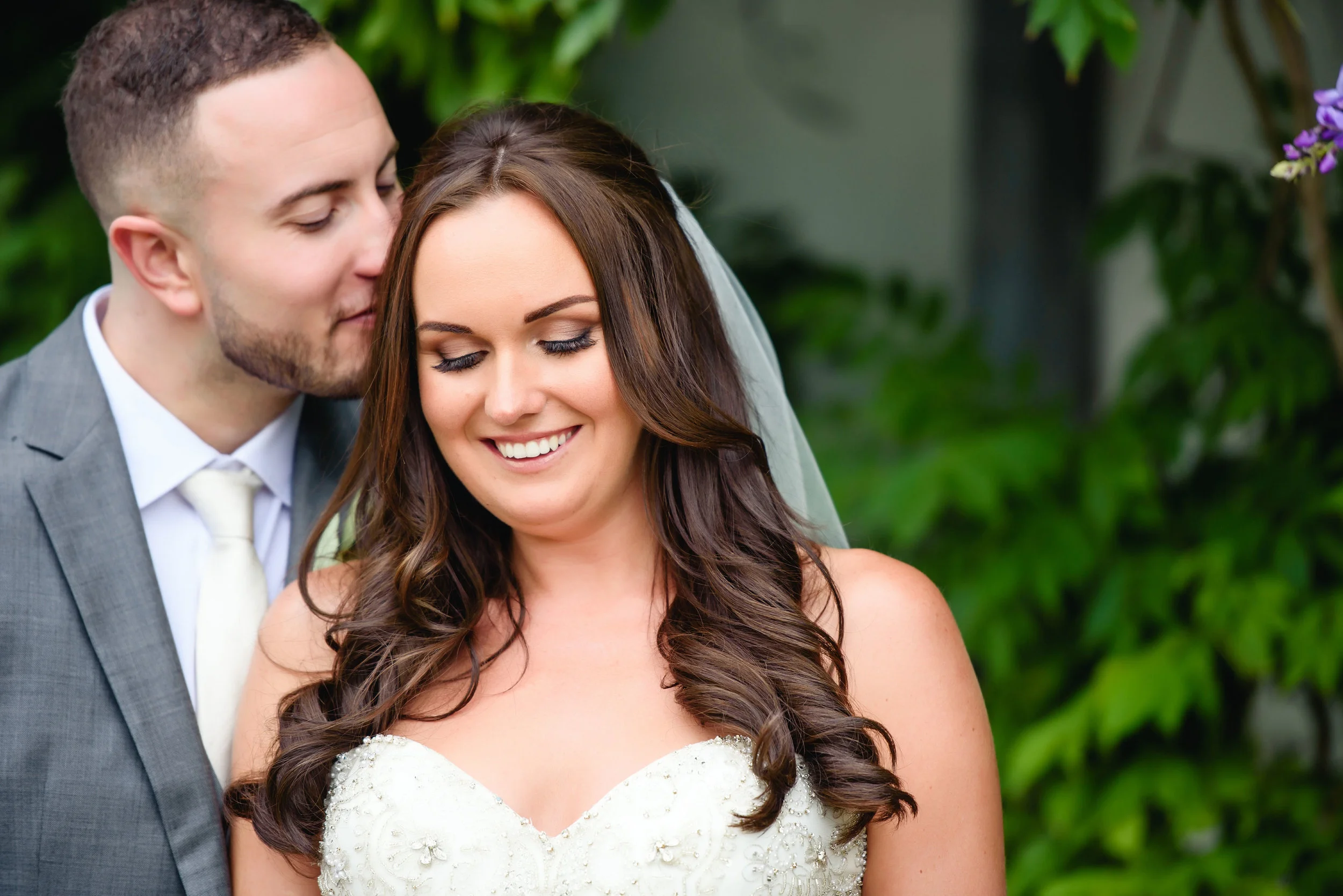 Bridal makeup and hair