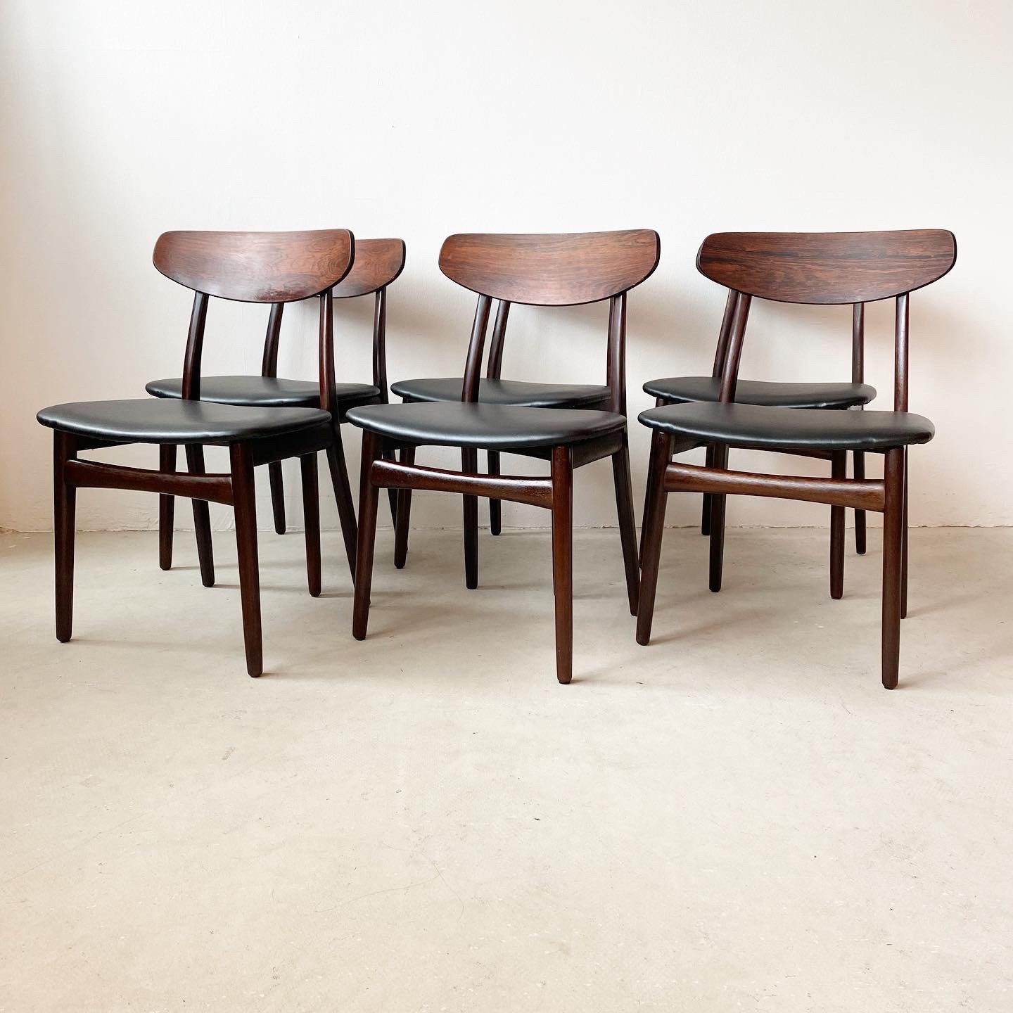 Henning Kjaernulf Dining Chairs