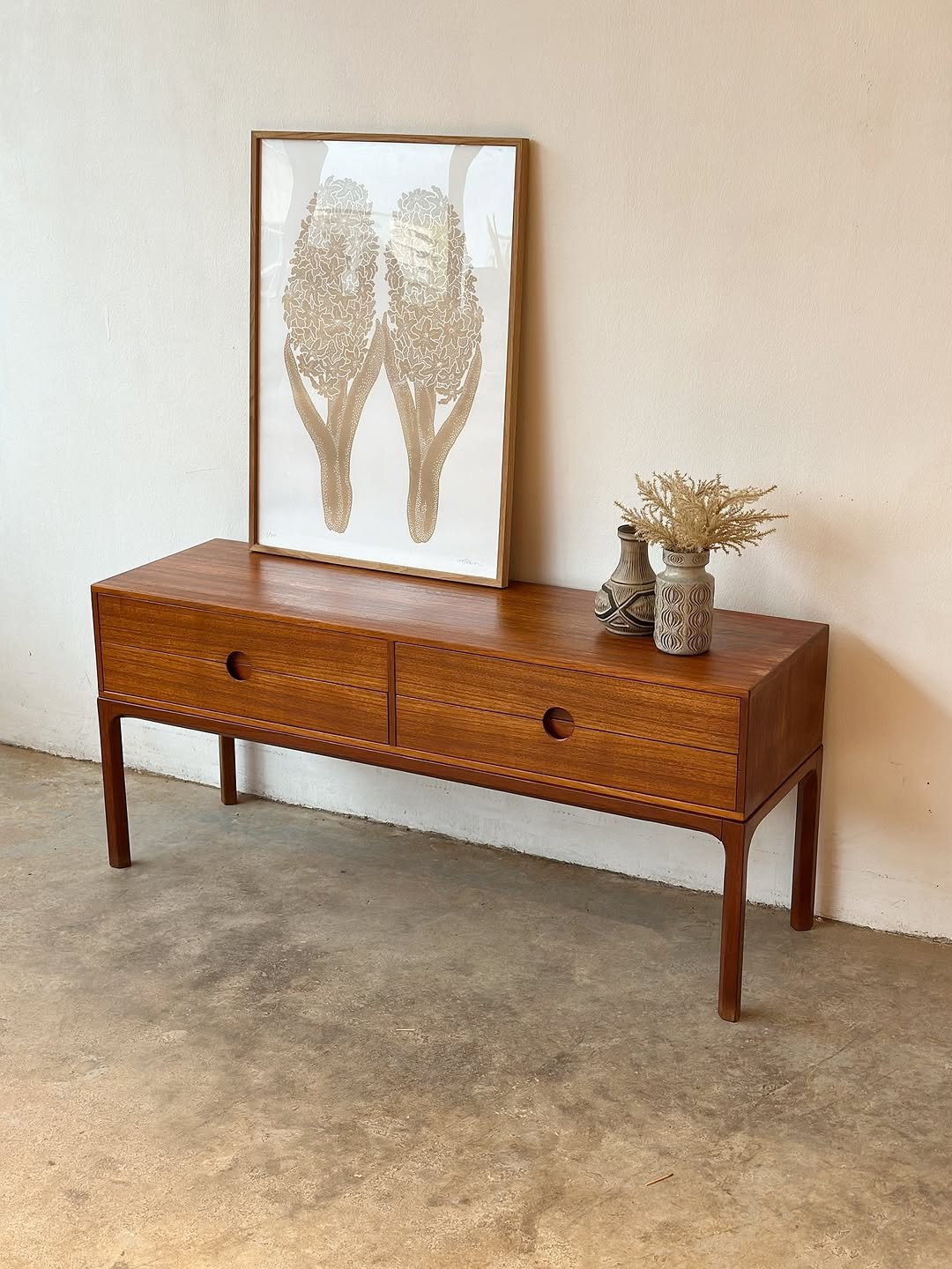 Kai Kristiansen Model 394 Low Chest of Drawers
