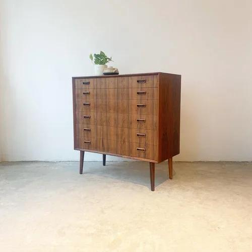 SOLD - Danish Chest of Drawers in Rosewood