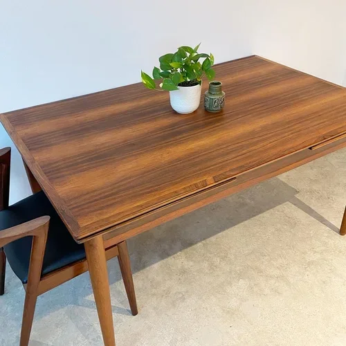SOLD - Danish Extendable Dining Table by Hornslet Møbelfabrik