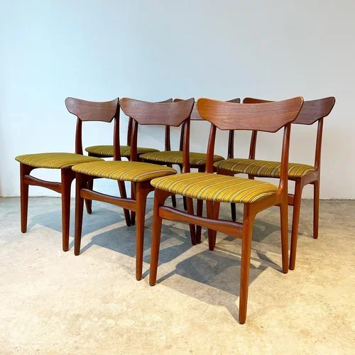 SOLD - Schiønning &amp; Elgaard Dining Chairs