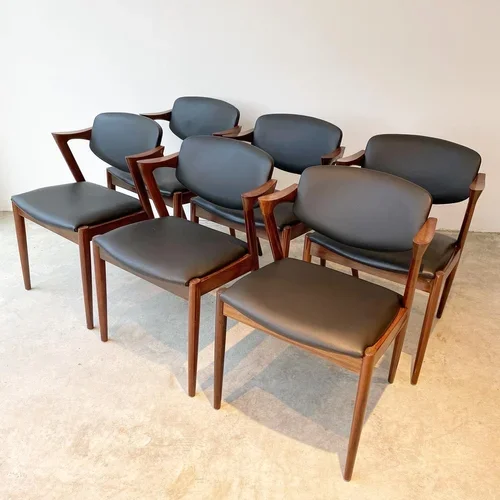 SOLD - Kai Kristiansen Model 42 Chairs