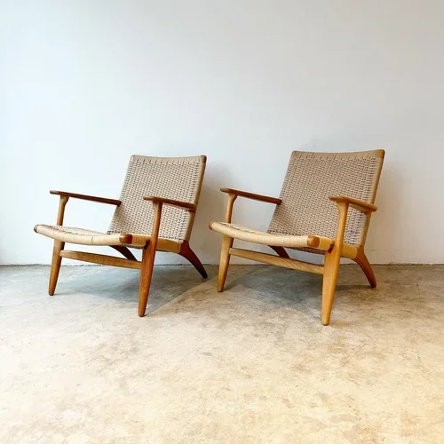 SOLD - Hans J Wegner CH25 Easy Chair
