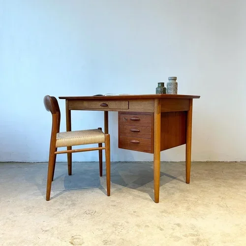 SOLD - Danish Freestanding Writing Desk