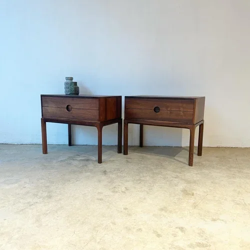 SOLD - Kai Kristiansen Model 384 Nightstands