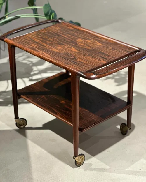SOLD - Niels Otto Moller Model 44 Tea Trolley