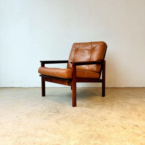 SOLD - Illum Wikkelsø Capella Easy Chair 