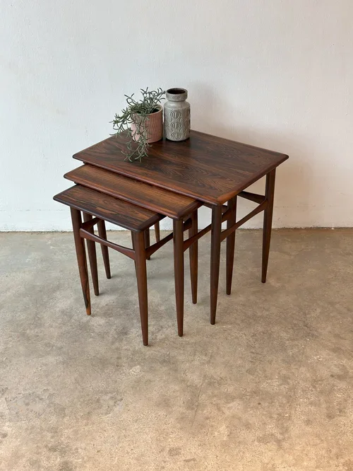 SOLD - Danish Nest of Tables