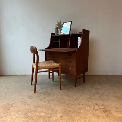 SOLD - Danish Vanity Bureau in Teak