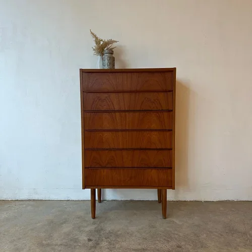 SOLD - Danish Tallboy in Teak