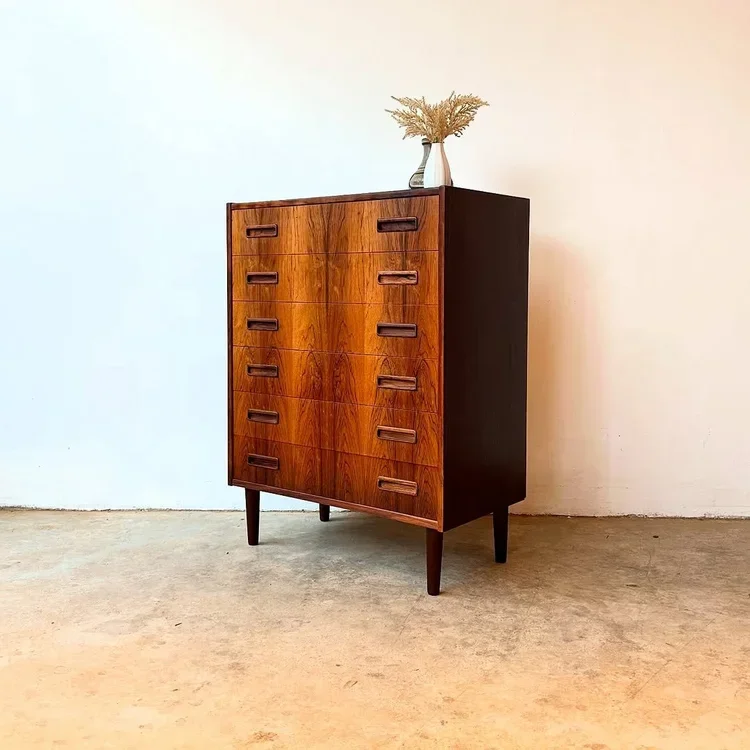 SOLD - Danish Tallboy in Rosewood