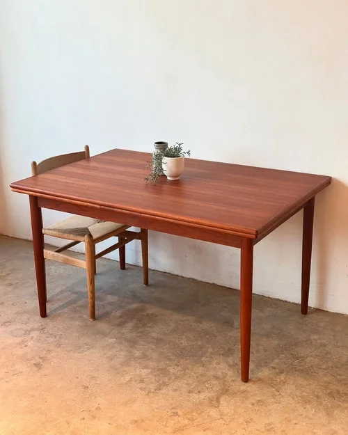 SOLD - Danish Extendable Dining Table
