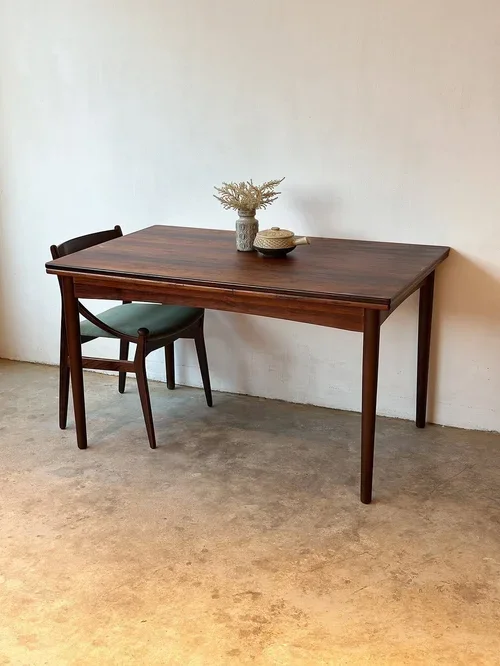 SOLD - Danish Rectangular Extendable Dining Table