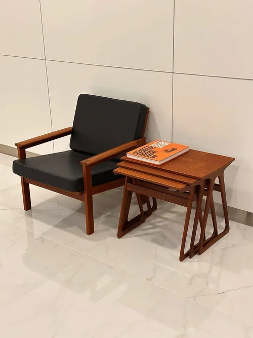 SOLD - Illum Wikkelsø Capella Model 4 Easy Chair