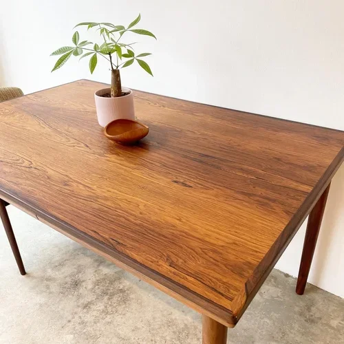 SOLD - Danish Rectangular Extendable Dining Table