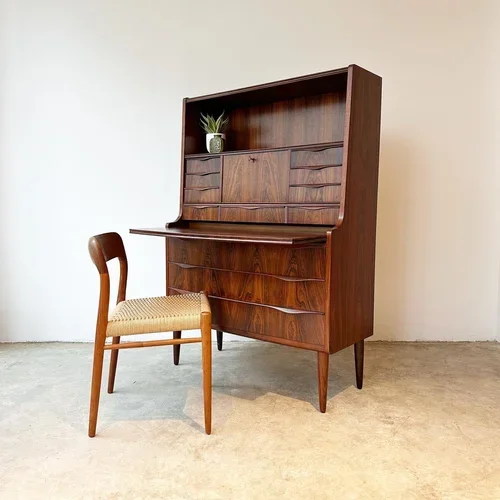 SOLD - Danish Bureau in Brazilian Rosewood
